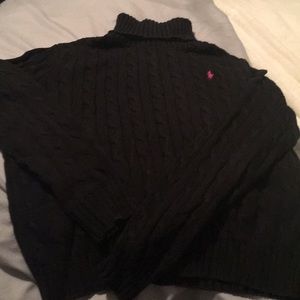 Ralph Lauren black turtleneck sweater